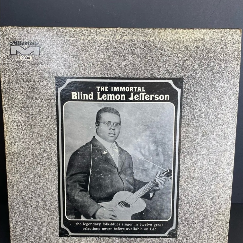 The immoral Blind Lemon Jefferson Vinyl Lp